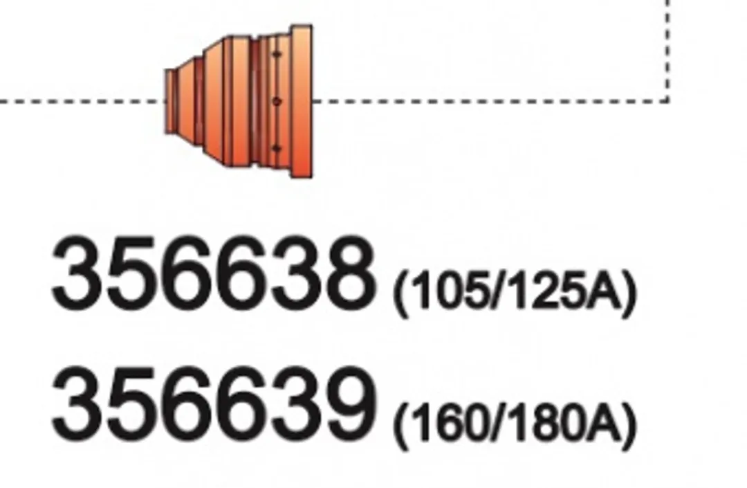Форсунка (сопло) Elettro  для строжки 160-180А (10 шт)