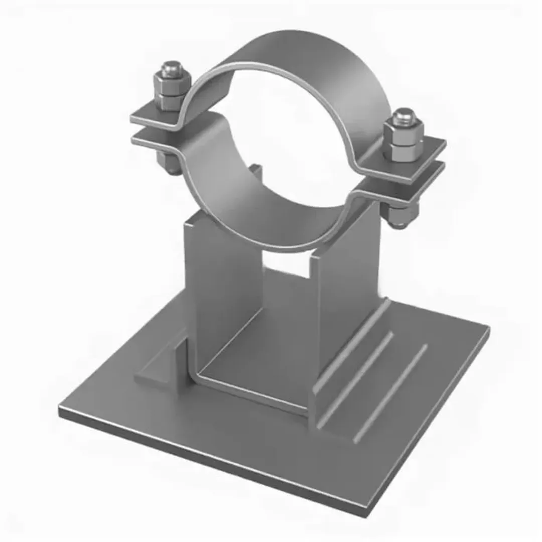 Опора скользящая направляющая хомутовая 07 ОСТ 24.125.156-01